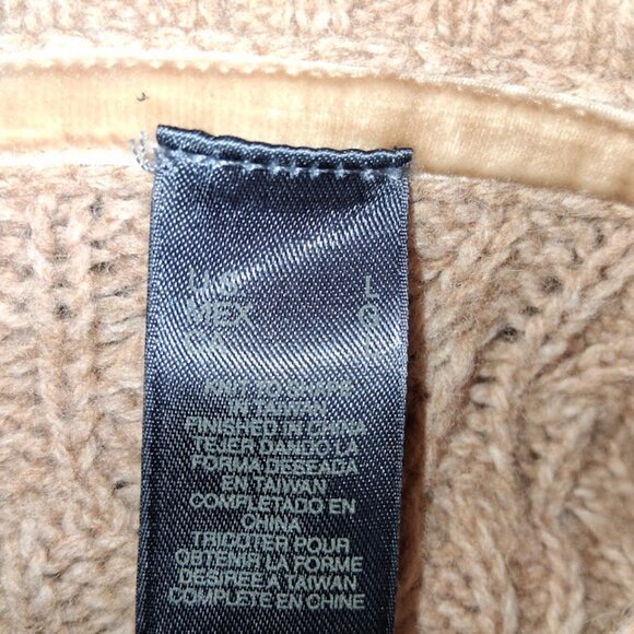 Liz Claiborne Belted Button Down Long Wool Blend Cardigan Sz L - Picture 6 of 6